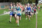 Boys under-15s Northern Cross Country Relays, Graves Park, Sheffield. Photo: David T. Hewitson/Sports for All Pics